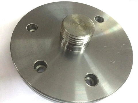 Heavy Duty Lathe Chuck Back Plate With 100 mm Mounting Face And One And A Half Inch By 8 TPI Thread For Boxford Lathes A Pro Grade Workholding Tool