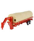 Gooseneck Hay Trailer For Farm Toys And Toy Trucks Realistic Hay Transport Playset With Durable Build And Easy Attach Hitch