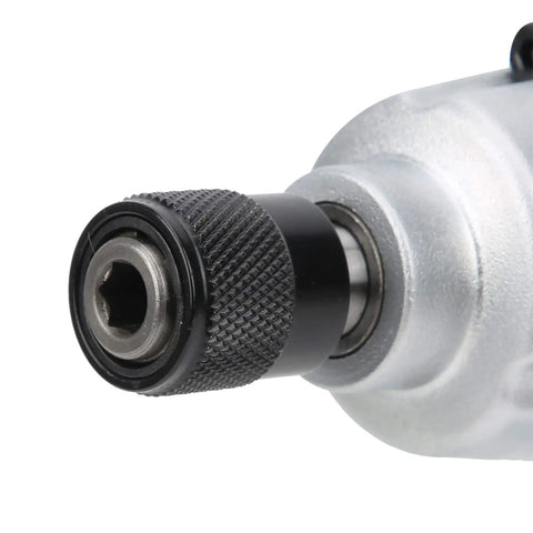 Close-up of the chuck on a Compact Pneumatic Air Impact Wrench With 40Nm Kick And Double Hammer Setup, 12000 RPM for precise fastening.
