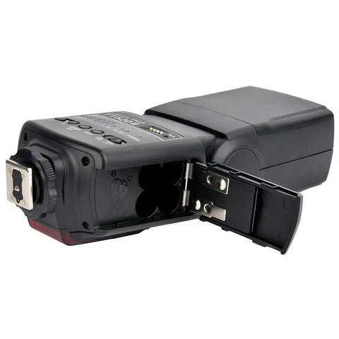 Wireless 433MHz GN33 Camera Flash Speedlite With Built In Receiver And RT Transmitter Dope Performance for DSLR open battery compartment