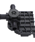 Heater Coolant Control Valve For Tesla Model S 2012 2021 Ev Bev Direct Bolt On Replacement, black plastic construction, precise design.