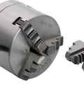 4 Inch Self Centering 3 Jaw Lathe Chuck With 5C Mounting Heavy Duty Includes Solid Inner And Outer Jaws