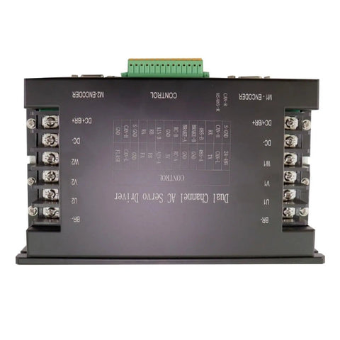 High Precision SPWM Servo Motor Controller With Sinusoidal Wave Driver on a dual channel AC servo driver board