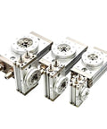 Top Tier Pneumatic Rotary Actuator And Heavy Duty Air Gripper Unit For Precision Table Rotation with durable metal construction.