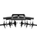 54 Inch Universal Disc Plow For ATV UTV Harrow Garden Tractor Attachment With 2 Inch Receiver Powder Coated Steel Built Tough For Quick Soil Till And Garden Prep front view