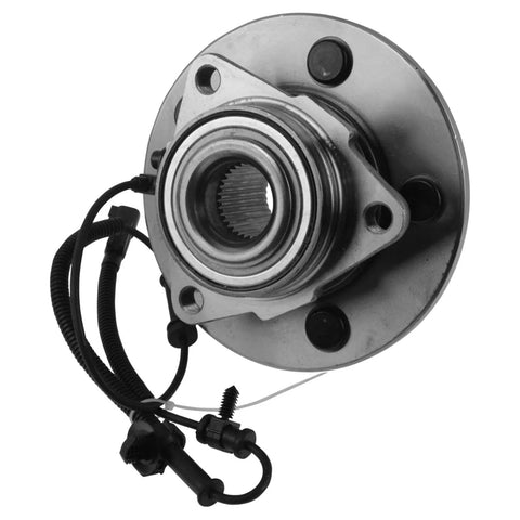 Front Left And Right Wheel Bearing And Hub Assembly Kit Two Piece Direct Fit Replacement for 06 08 Dodge Ram 1500 Regular Cab