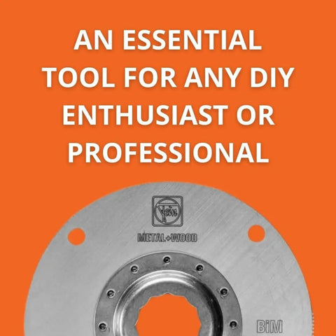 Tough As Nails HSS Oscillating Multi Tool Saw Blade With Offset Design For Easy Reach In Tight Squeezes And Knockout Edge Trimming Fast Efficient Cutting Action Handles Daily Grind With Zero Sweat Around The Shop