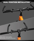 Dual-position installation of Upgraded Ergonomic Bike Bar Ends Extension For 21.5 To 22.2 Mm Handlebars Aluminum Alloy