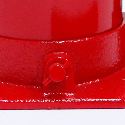 Close-up of Premium Hydraulic Jack Oil Pump Replacement Kit With Solid Metal Bleed Screw and Straight Shot Piston Assembly.