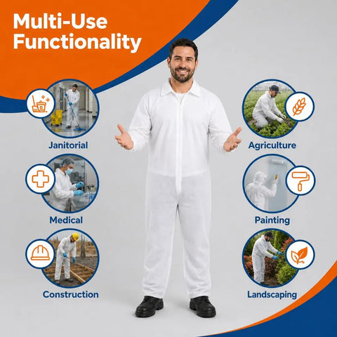 Kick Up Dust Without Breaking A Sweat With These Super Lightweight Disposable Coveralls And Breathable Paint Suit Solid Crawlspace Gear That Stays Cool Handles Messes Like A Champ All Day Long