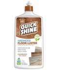 Straight Up Slick Hardwood Floor Polish In A Compact 27 Oz Bottle for high gloss shine and micro scratch protection.
