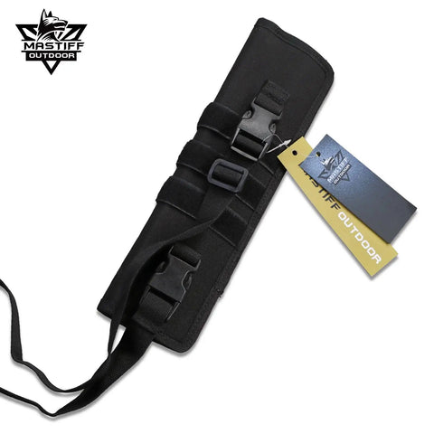 12 Inch Sword Frog Back Scabbard Sheath Made From Black Nylon Tactical Modular Loadout Gear with tags and strap