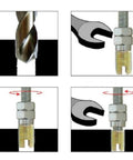 20Pcs Slotted Self Tapping Threaded Inserts Kit M16 By One Point Five 22mm Stainless Steel Helicoil Style Thread Repair For Cars And Trucks No Pre Tap Required High Tensile Strength Durable Fix, self-tapping insert installation