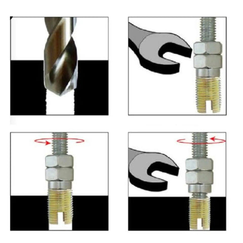 20Pcs Slotted Self Tapping Threaded Inserts Kit M16 By One Point Five 22mm Stainless Steel Helicoil Style Thread Repair For Cars And Trucks No Pre Tap Required High Tensile Strength Durable Fix, self-tapping insert installation