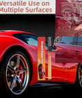 2 Pack Car Scratch Removal Pen And Auto Paint Repair Brush Kit For All Colors Clear Finish Touch Up Paint shown on red car