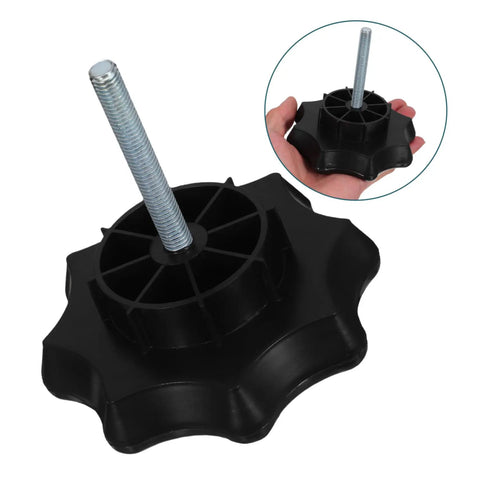 Spare Tire Mounting Bolt for Secure Hold Down and Easy Install Durable High Strength Wheel Retention Screw shown in hand