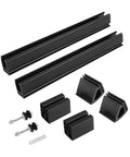 Universal Windshield Sash Clips Kit No Hassle Easy Install Windshield Clip For Golf And Other Cars Women Friendly Car Window Trim Parts Durable PP Material Weatherproof Long Lasting Universal Fit, black PP clips and fasteners