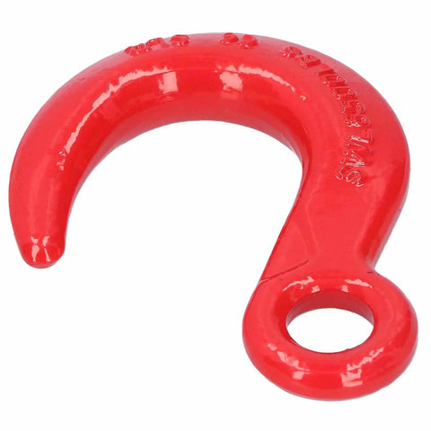 2 Pack Large Opening Lifting Hooks Built Tough For 6500 Lbs Load Bearing Beefy Alloy Steel Crane Hooks For Industrial Construction And Shipping Smooth Operation And Reinforced Safety