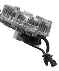 Heavy Duty Radiator Fan Clutch For Ram 2500 3500 4500 5500 6.7L Diesel 2013 2018 showing aluminum design and electrical connector.