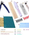 Contents of 87 Piece Gundam Model Kit Tools Set For Beginners No Fuss Craft Kit With Durable Plastic Storage Container