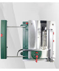 Mini Table Saw For Home Diy Projects Portable Woodworking Power Tool compact saw with sharp steel blade and adjustable components.