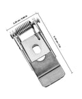Lawsen Spring Clips Recessed Lighting 40pcs Spring Clips for Downlight Recessed Light Fixtures Iron Panel Lamp Clamp measuring 2.2cm x 5.1cm.