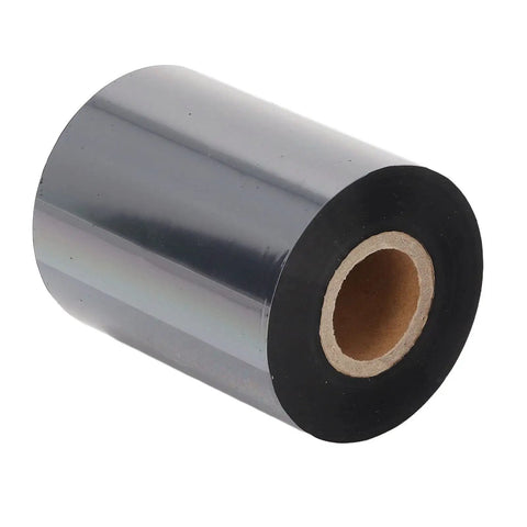Wax Thermal Transfer Ribbon For TSC Printers Antistatic Cartridge 110mm By 70m And 80mm By 300m Delivers Clear Crisp Barcodes Labels And Graphics With Durable No Fuss Smudge Proof Printing, black ribbon roll
