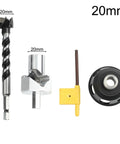 Built Tough Vertical Drill Guide Aluminum Alloy Positioning Jig For Precision Woodworking Doweling with 20mm interchangeable bushings
