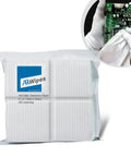 AAWipes anti-static cleanroom wipes, 4×4 in (10×10 cm), 400 wipes per bag; lint-free static-dissipative polyester wipers