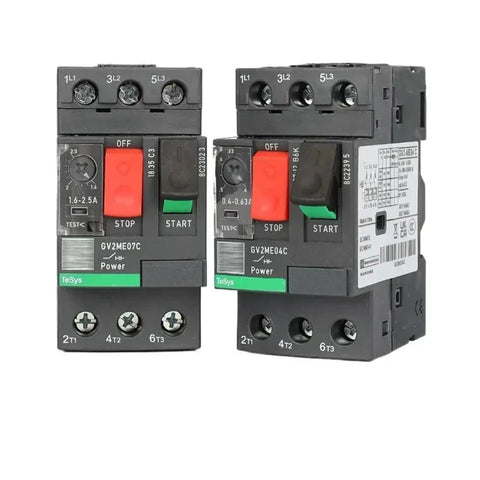 Heavy Duty 220V Electric Motor Circuit Breaker Hella Reliable Overload Protection Solid Molded Case Switch for Machinery, two models