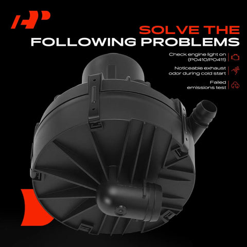Drop In Replacement Direct Fit Secondary Air Injection Smog Pump For Mercedes-Benz Vehicles close-up view