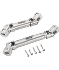 Upgrade Your Trx4m Defender Or Ford Bronco Rc Rig With This Tough As Nails Stainless Steel Drive Shaft Featuring Zero Rust Issues And Precision Axle Fitment For Serious Off Road Crawling Adventures.