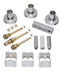 Tub And Shower 3 Handle Remodeling Trim Kit For Kohler Trend Chrome Finish Easy Install Lead Reduction Compliance components layout.