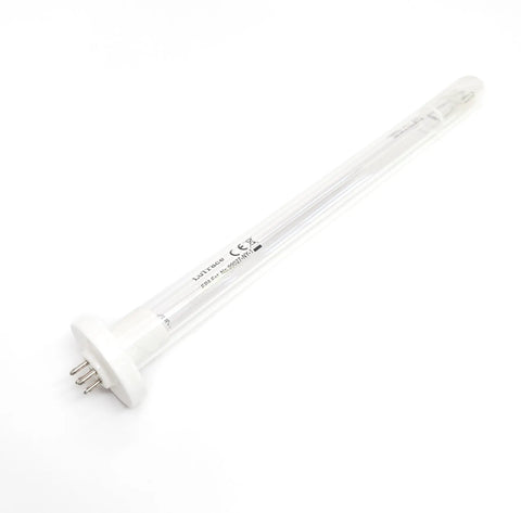 UltraMax T3 12 Inch UV Replacement Lamp For UMX UME And Photronic Systems, shown on white background displaying pins.