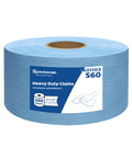 Top Notch Heavy Duty Cleanroom Wipes Lint Free Cloths Ultra Absorbent Towels Jumbo Roll Blue 15x5 Inches 500 Pieces