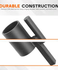 Close-up of 1 Inch Hardy Tool For Anvil Turning, Bending, Forge Scrolling And Twisting Jig, durable cold rolled 1018 steel