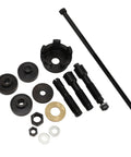 Premium Heavy Duty 14 Piece Wheel Bearing Puller And Remover Tool Set Installation Kit For Motorcycle Bikes With Case For 0.75 Inch 1 Inch And 25mm Bearings black metal parts