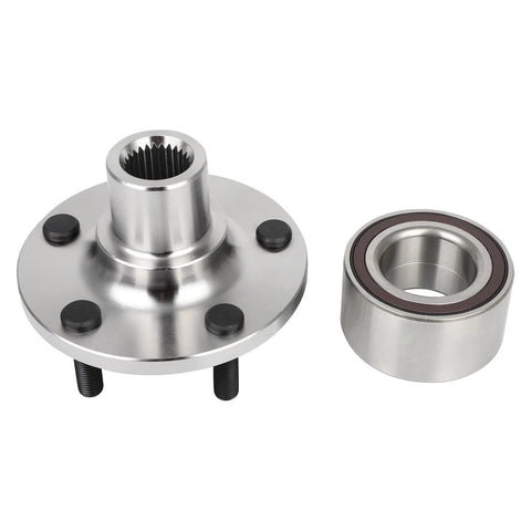 Front Wheel Bearing And Hub Assembly Premium NT510110 Fits Ford Escape 2013 Through 2019 And Lincoln MKC 2015 Through 2019 Non ABS Front Left Right 2 Piece Hub Replacement For Easy Install And Smooth Ride
