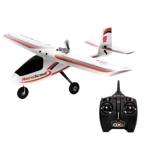 RC Airplane AeroScout S 2 1.1m RTF Basic With Safe Technology For Beginners And Pros with remote controller