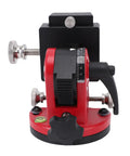 Latitude Adjustment Base For Telescopes And Astro Gear 0 To 90 Degree Aluminum Mount with Three Eighths Inch Thread, red