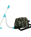 Heavy Duty Pro Grade Backpack Sprayer With Adjustable Straps Fertilizer Spreader for Large Scale Farming and Garden Care, camo finish