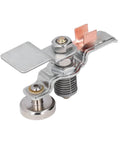 Heavy Duty Magnetic Welding Ground Clamp With Super Strong Magnetism Secure Hold and Conductive Rod Design for Steel Workpieces