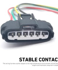 Heat Resistant 6 Pin Throttle Body Pigtail Connector 6 Way Plug and Play Wiring Harness For Throttle Position Sensor TPS Repair