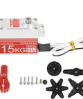 Hardcore 15Kg Digital Steering Servo Built Different Kickin It With A Savage Coreless Brushless Motor And Beefy All Metal Gears For Rc Car Truck Builds In Scarlet with metal servo and accessories