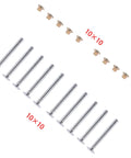 Stainless Steel Three Sixteenth Inch Rivet Kit With Huck Rivets And Collar For Hood Replacement Durable Truck Hardware For Heavy Duty Hoods Corrosion Resistant OEM Style Fit And Easy Install layout