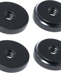 Five Pack Thumb Nuts With One Quarter Twenty Thread Female Screws Knurled Lock Nuts For Camera Mounts Spacers And Adapters