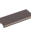 Mercer Collection 4 Inch Europa Tab Cabinet Pull Flat Black Finish for 3 Inch Center to Center Installations on drawer or door
