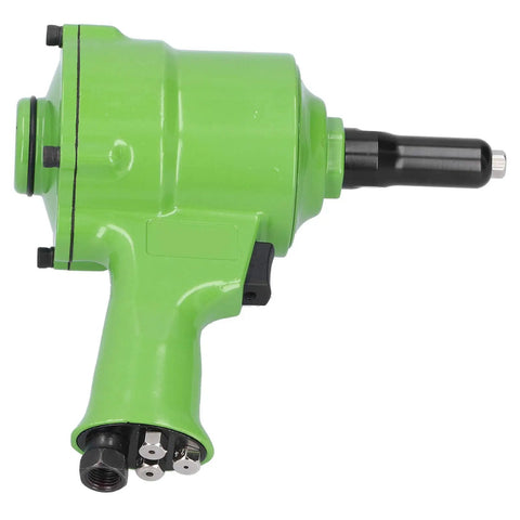 Pro Japanese Style Pneumatic Nail Puller And Air Riveting Machine KP 705P with Double Hammer Structure in green color.