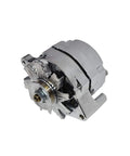 Front view of 1G Style High Output 110 Amp Alternator for Ford 1965 1989 V6 and V8 Models 1 Wire 10SI Compatible with Single Groove Drive Belt