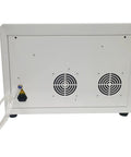 Jaryannix Automatic Wire Stripping And Bending Machine 110V For Electrical Projects showing back panel with ventilation and power connections.
